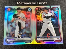 2026 Bowman Chrome Rookie Red RC Logo Variation Cam Schlittler DeLauter Lot*2