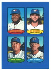 2023 Topps Heritage 74BS-21 - 24 - 1974 Topps Baseball Stamp BLUE