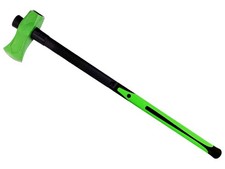 6lb Maul Axe Fibreglass Shaft & Anti Jamming Head Log Splitting Wood Chopping