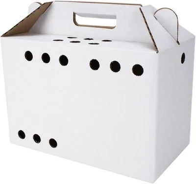 OASIS Disposable Pet Carrier, Cardboard Pet Carrier, Small Animals, 12/Case