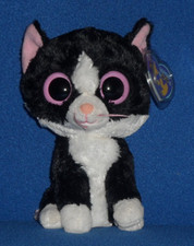 TY BEANIE BOOS - PEPPER the 6" CAT - MINT with MINT TAGS (PURPLE TAG)