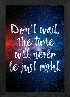 Inspirierendes Zitat 3 gerahmte Wandbilder Poster Leinwanddruck Bild