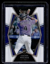 2022 Panini Select #117 Colton Welker White #/50