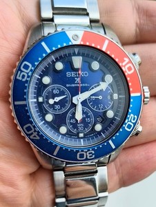 Seiko Pepsi Chronograph | eBay
