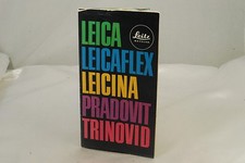 Leica Leicaflex Leicina Pradovit Trinovid product Catalog brochure 1970's