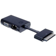 New Genuine HP Dock Connector to Ethernet VGA Adapter HP EliteBook VGA Ethern