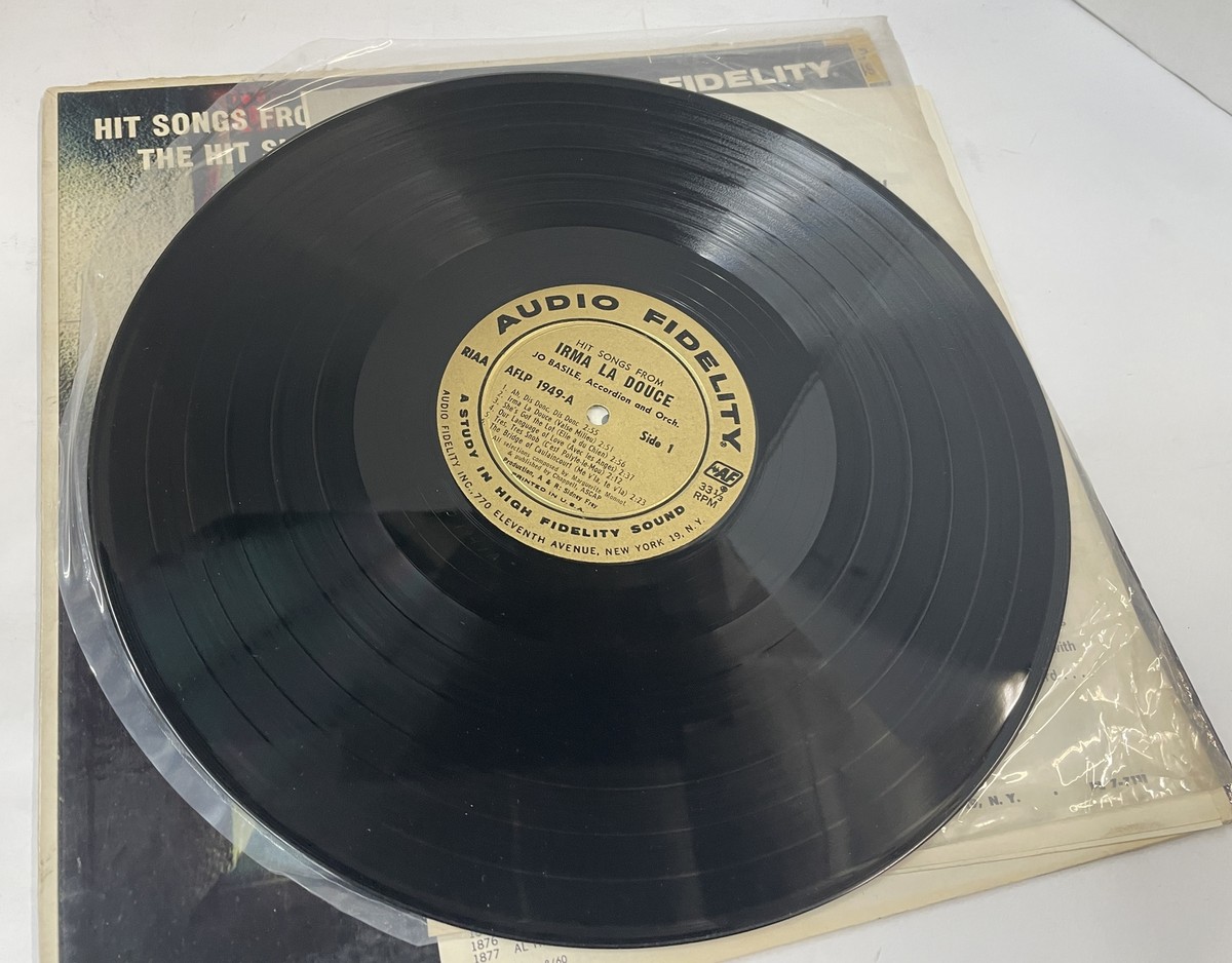 Jo Basile, Accordion & Orchestra Irma La Douce Vinyl LP AFLP 1949