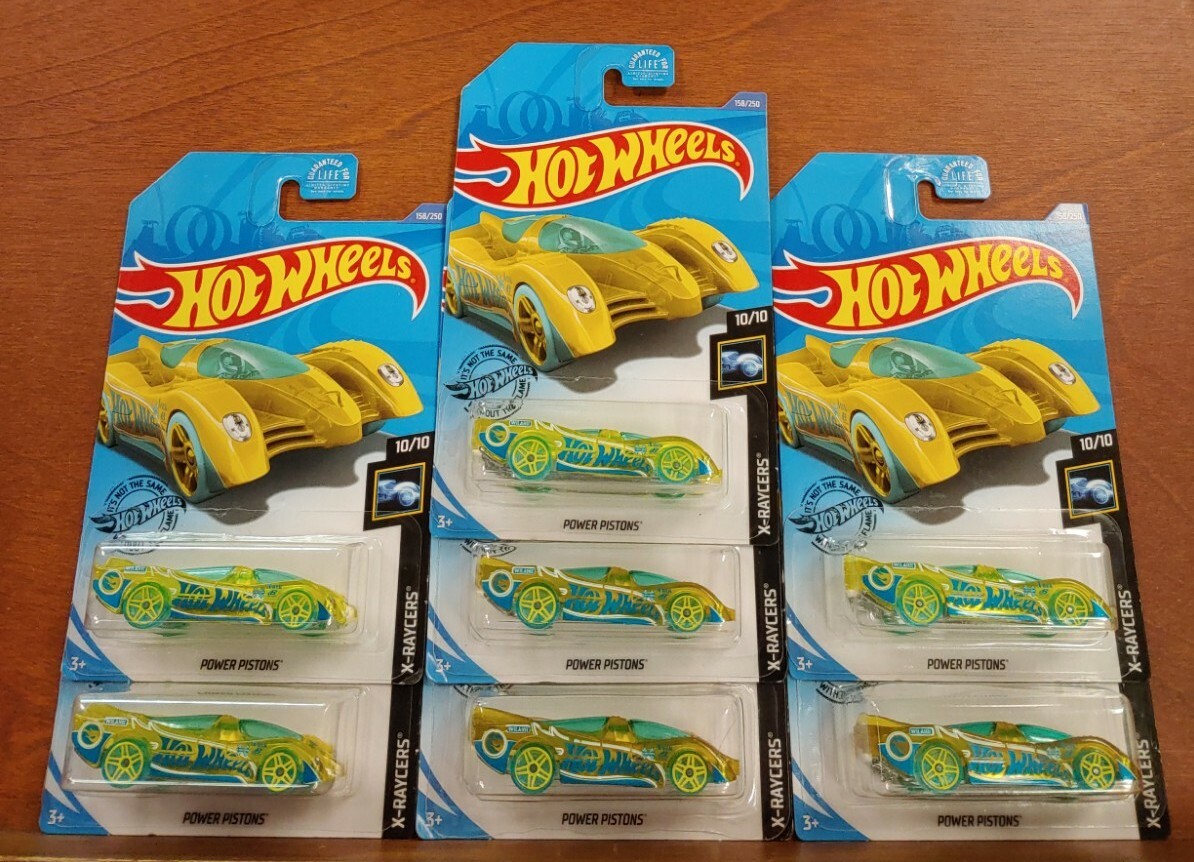 NEW Lot of 7 HOT WHEELS 2020 TREASURE HUNT POWER PISTONS J CASE TH