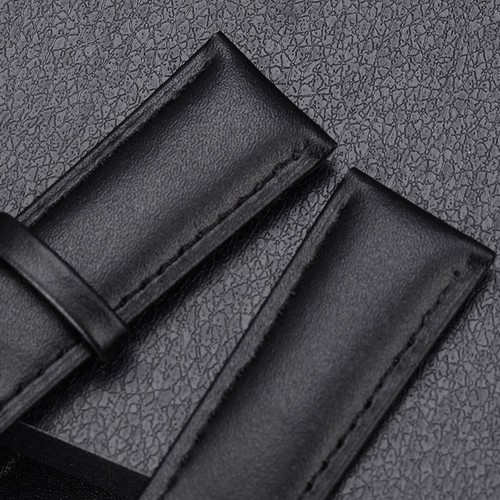 12-24mm Lederarmband mit Holzbox Schmetterlingsverschluss Uhrenband Ersatz - Picture 10 of 14