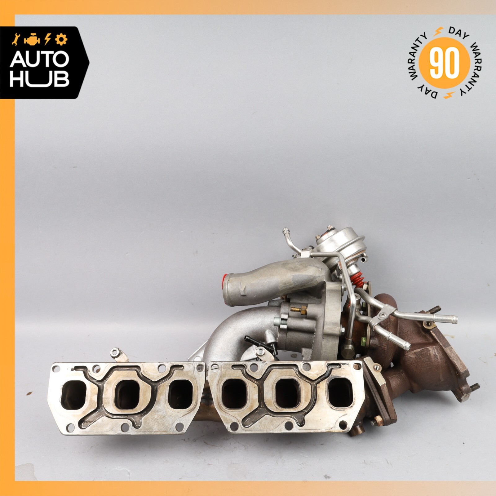 03-08 Bentley Continental GT 6.0L W12 Turbocharger Turbo Manifold Left Side OEM