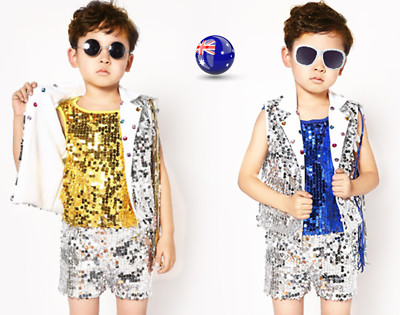CHICTRY Enfant Garçon Fille Gilet Paillette avec Chapeau Cap Sequins Brillant Costume Danse Moderne Jazz Vest Danse Hip-hop Déguisement Disco Performance 4-15 Ans Bleu clair 7-8 ans CHICTRY Enfant Garçon Fille Gilet Paillette avec Chapeau Cap Sequins Brillant Costume Danse Moderne Jazz Vest Danse Hip-hop Déguisement Disco Performance 4-15 Ans Bleu clair 7-8 ans