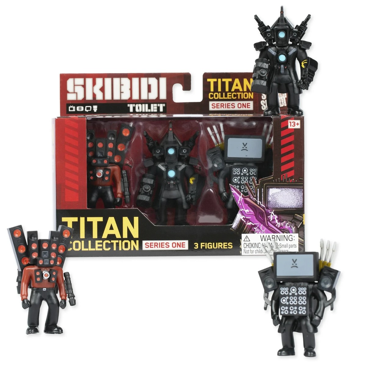 Skibidi Toilet タイタンコレクション 公式 フィギュア 2 NEW 2025 SKIBIDI Toilet Titan All-EPIC Collectibles
