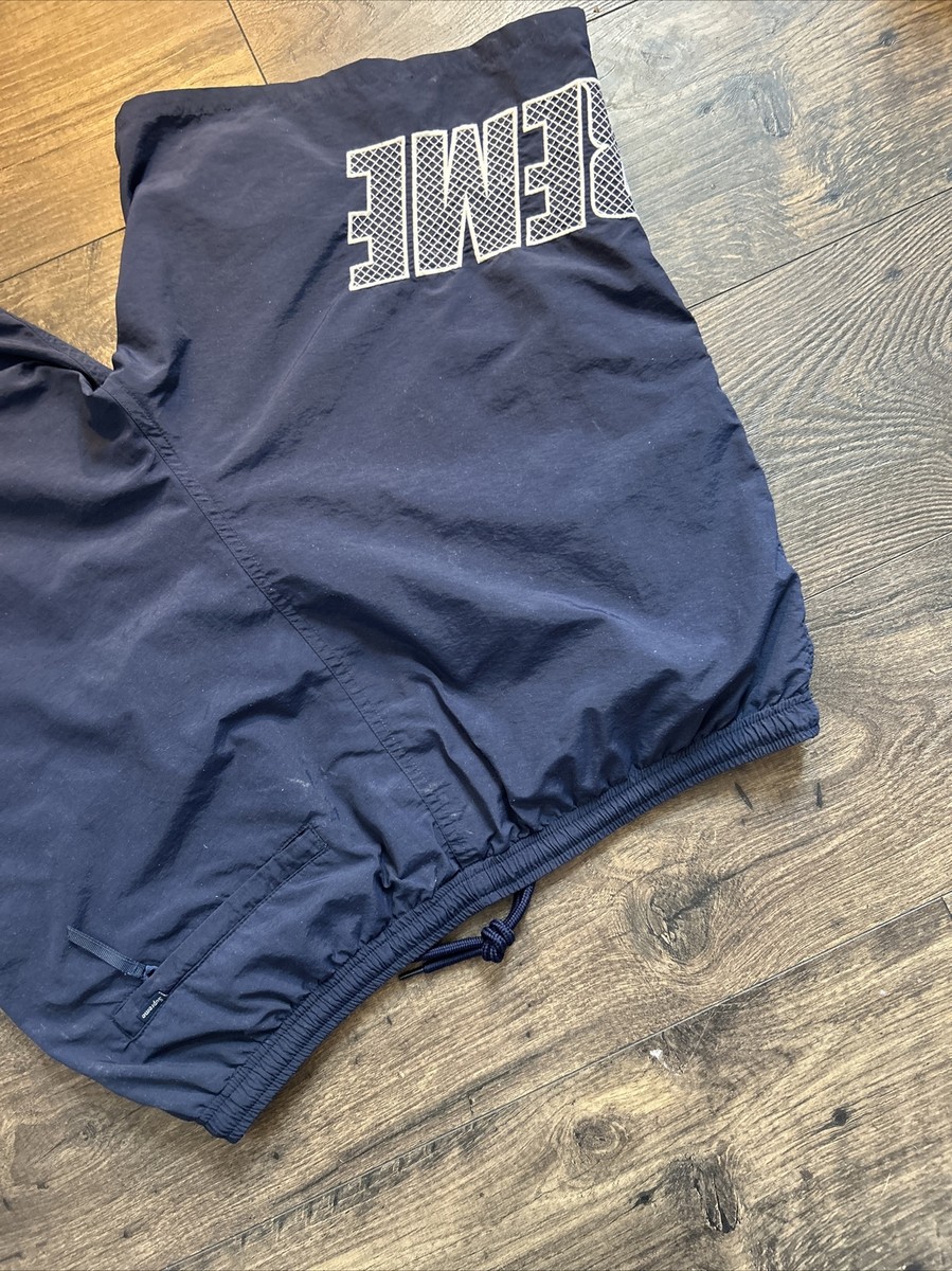 Supreme Logo Appliqué Water Short Pants NAVY - SIZE LARGE