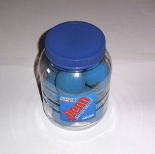 PENN ULTRA BLUE 15 Fifteen Balls In One Plastic Jar Racquetballs NEW