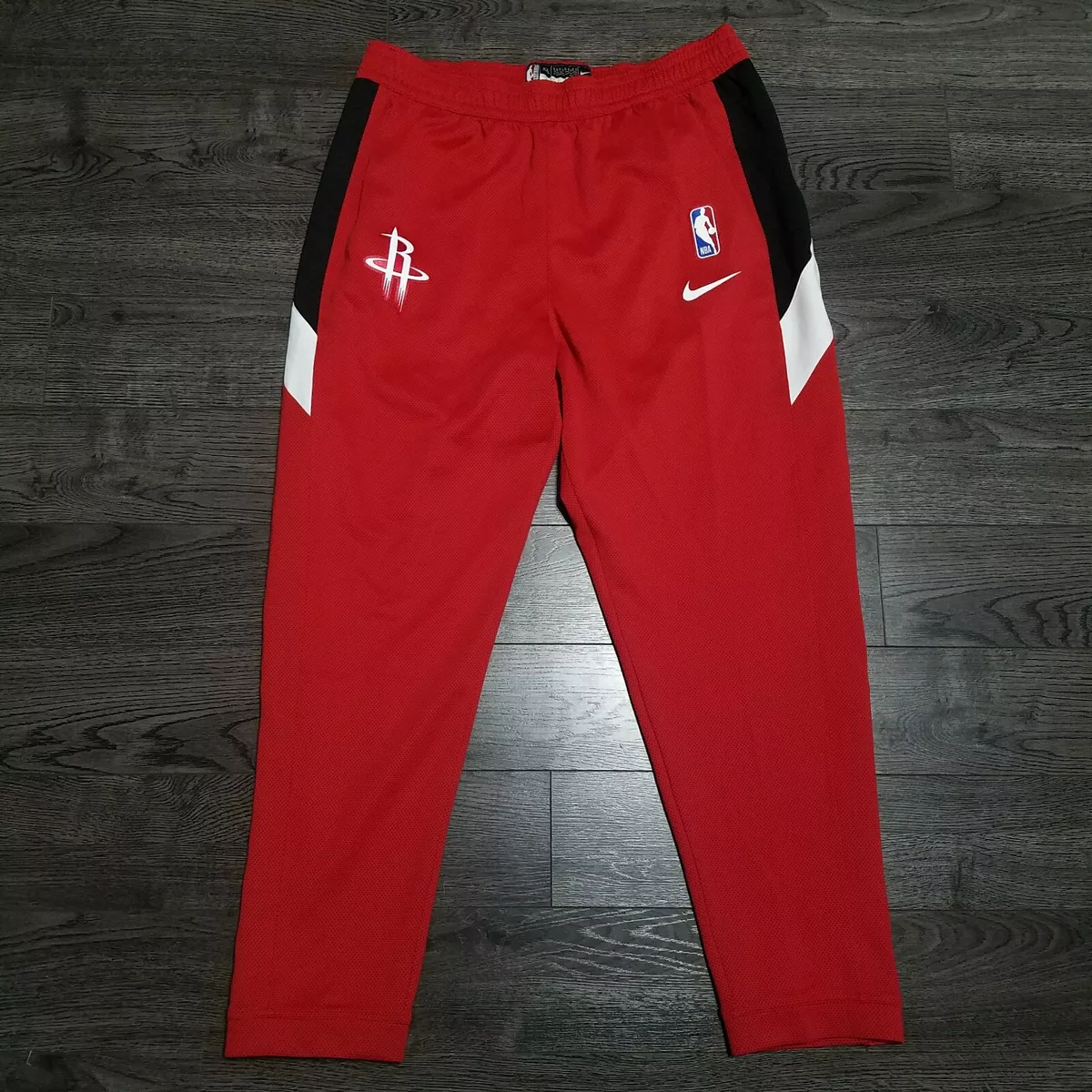 Grootte Malaise luister HOUSTON ROCKETS NIKE NBA Tear away Therma Flex Basketball pants Men 2XL  TALL Red | eBay