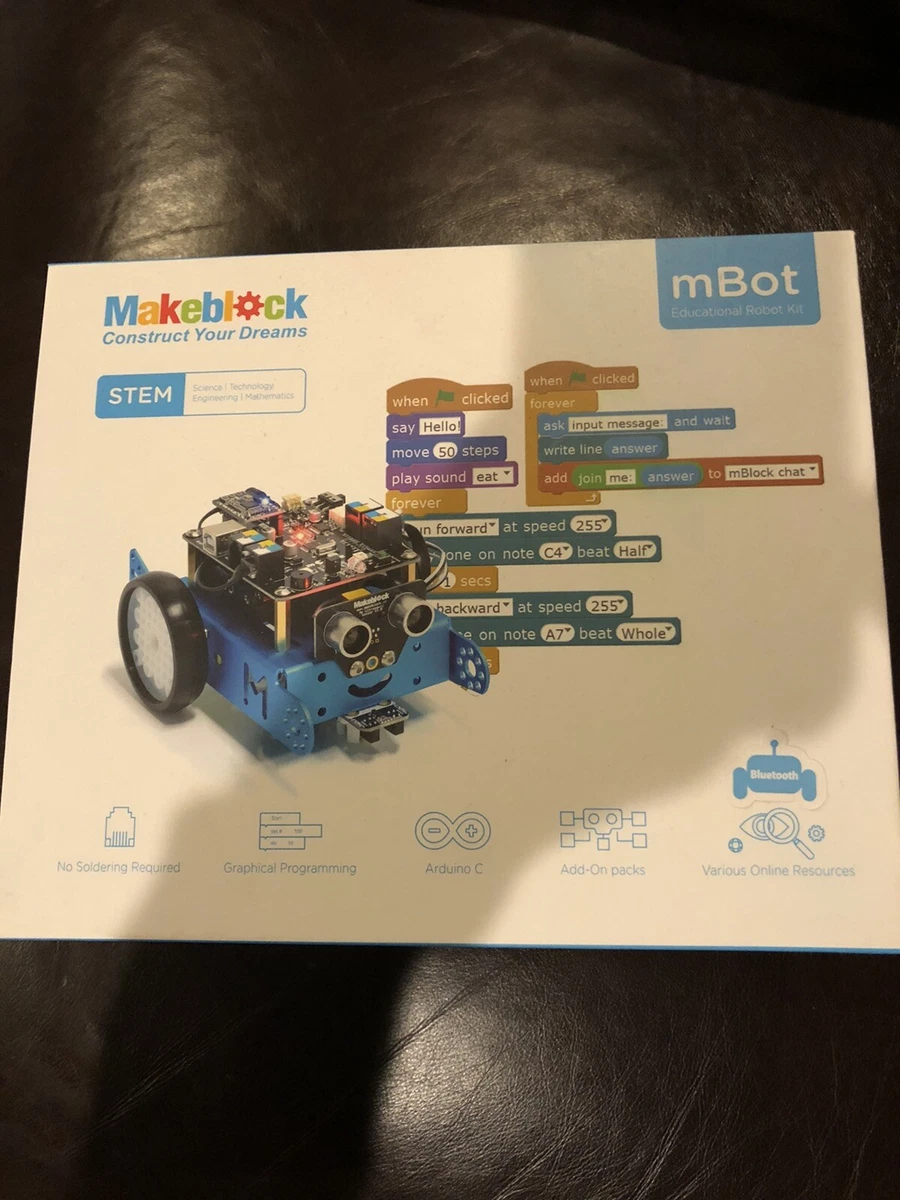 Makeblock mBot Educational Robot Kit - Drag And Drop Coding Robot