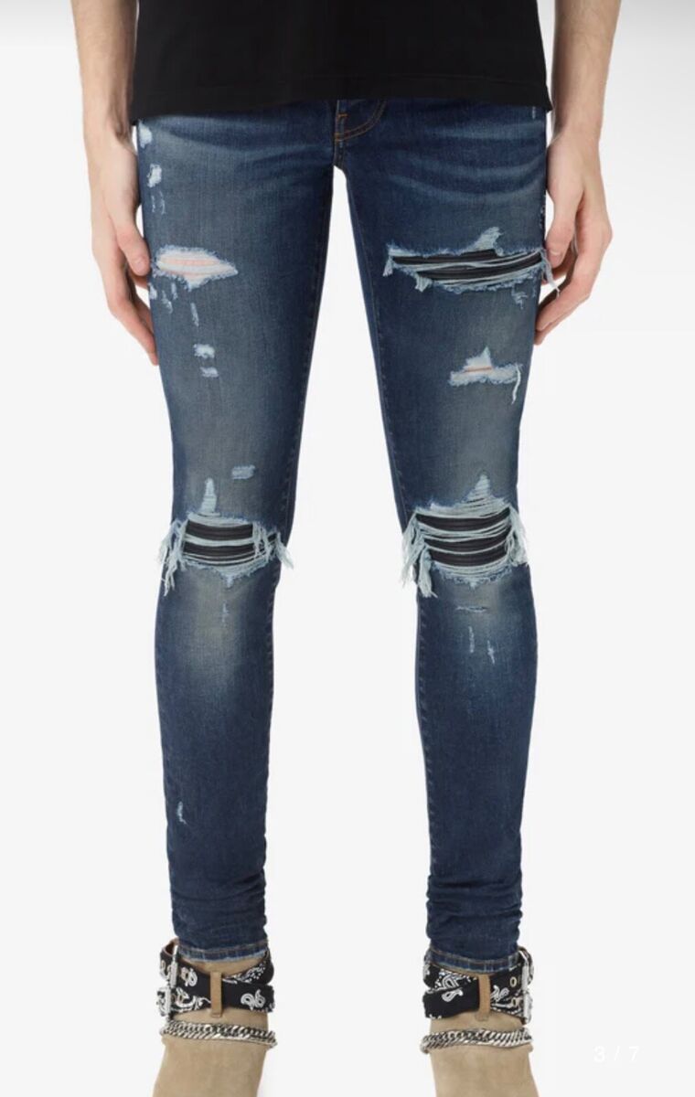 Deep classic indigo MX1 amiri jeans | eBay Deep classic indigo MX1 amiri jeans | eBay