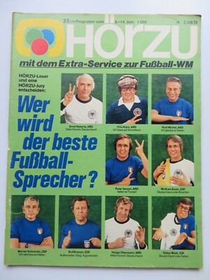 Hörzu 23/1974, Lilli Palmer, Rudi Carrell, Andrea Schober, Dunja Rajter, Abba