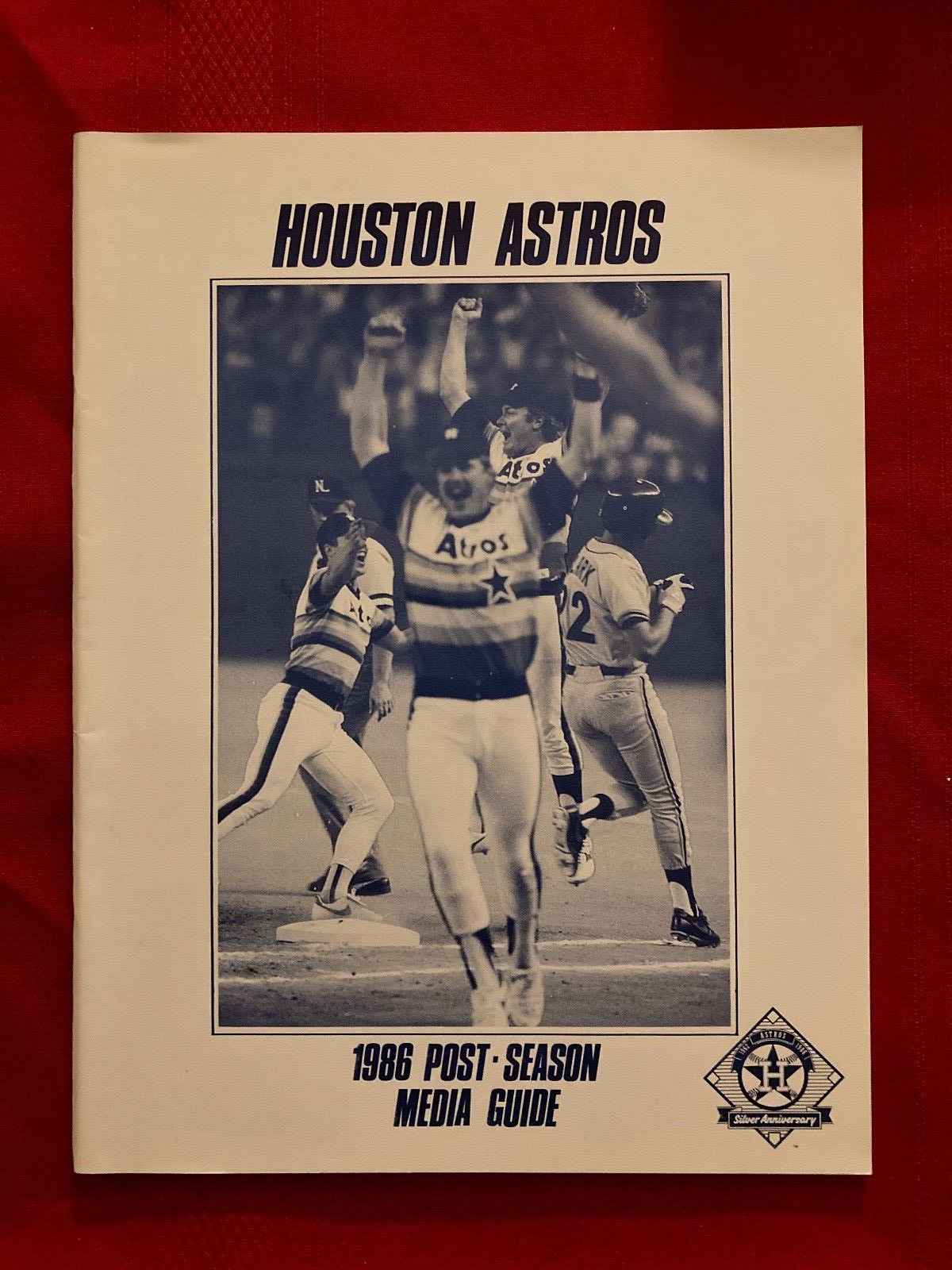 1986 MLB Houston Astros postseason media guide / NLCS / Bass / Ryan / Scott  | eBay