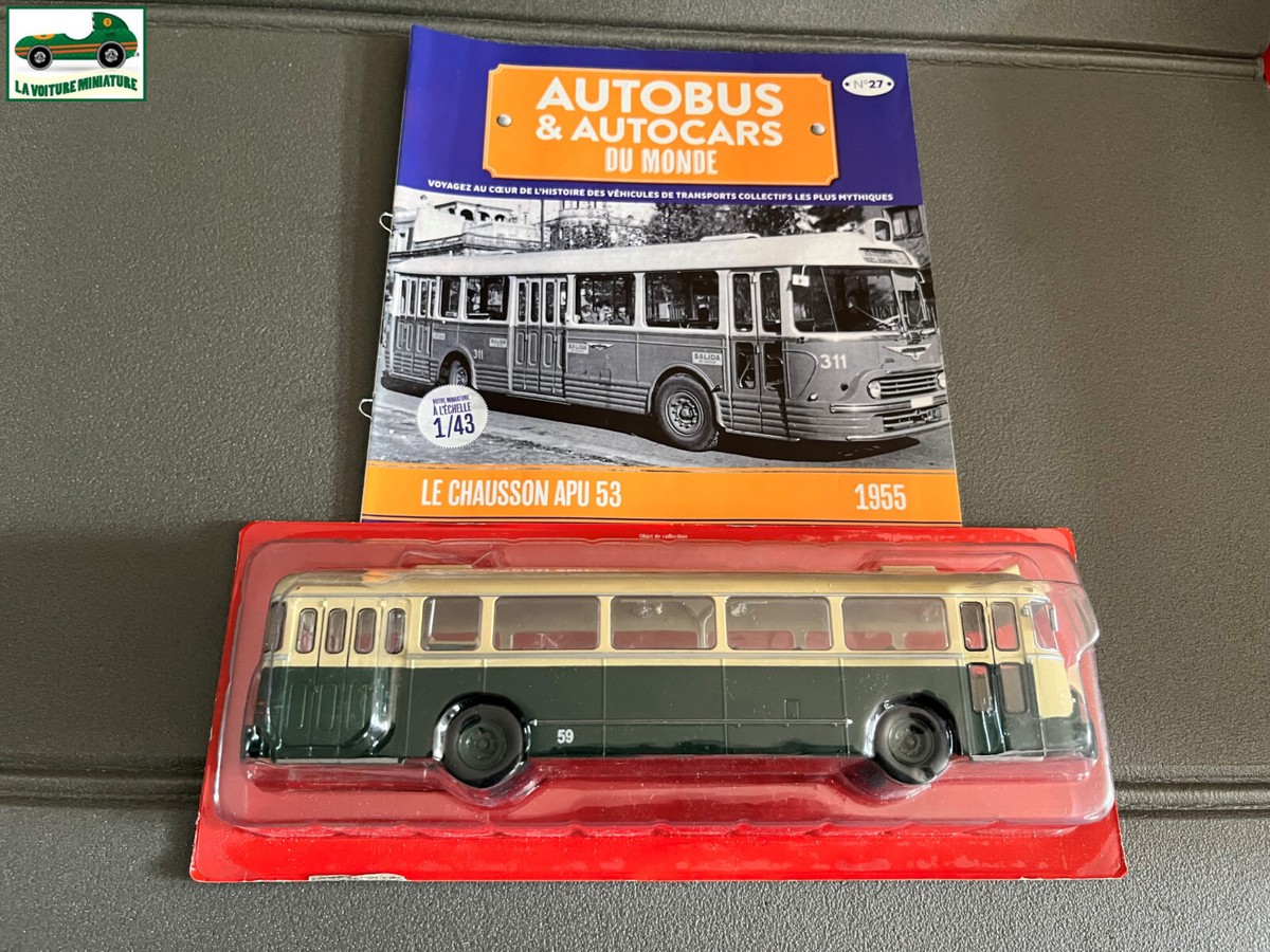 Autobus/Autocars Du Monde N°27 – Échelle 1/43 – Hachette – Neuf