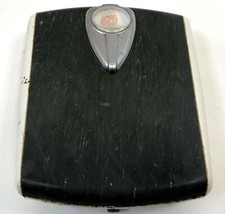 Vintage 12" BORG ERICKSON Bubble Glass 1950 Mid Century Modern Bathroom Scale