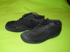 Women's Suede Leather Black Hi Top Boots by Faded Glory ~ SIZE 9 ~ Style Jessica — photo 5