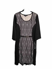 Peach Couture Big Women's Dress, XL