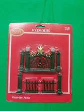 VTG 1995 Dickens Collections Accessories Victorian Fence Set New Sealed