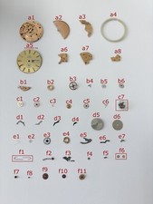 Omega Caliber 1020 Movement Parts Fork Wheel Spring Bridge 1010 1012 1021 1022 5