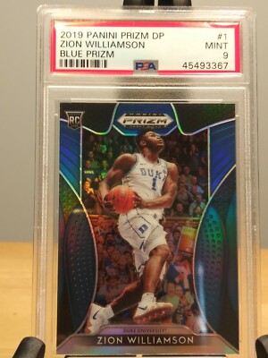 2019-20 Panini Prizm Draft Picks - Zion Williamson #1 Blue Prizm