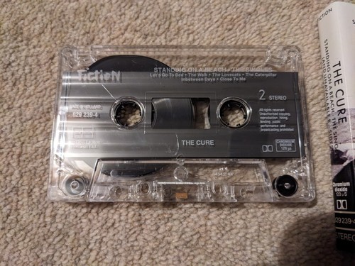 The Cure - Standing On A Beach - The Singles & Unavailable B-Sides Cassette Tape - Picture 6 of 6