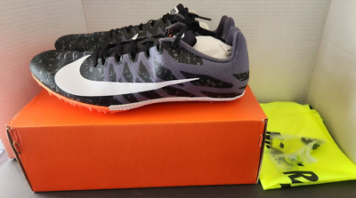 Nike Mens 907564-008 Black Zoom Rival S Low Sprint Spikes Size 11.5 Track Shoes Nike Zoom Rival Sprint Track & Field Sprinting Spikes. Nike.com main image 3