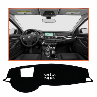 For BMW F10 2011-2016 Black Car Dash Cover Mat Dashboard Pad Shade Protective