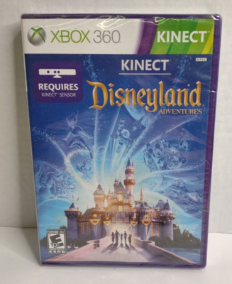 Kinect Disneyland Adventures (Microsoft Xbox 360, 2011) New Sealed