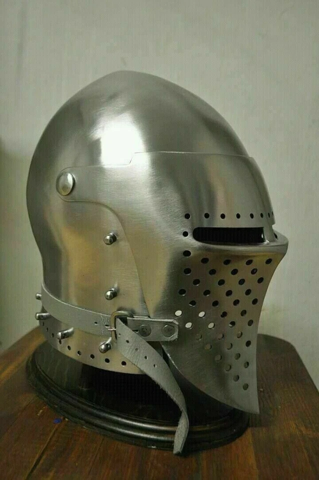 Mittelalterlicher normannischer Wikinger Nordischer Helm Rüstung Winger Helm - Bild 1 von 1