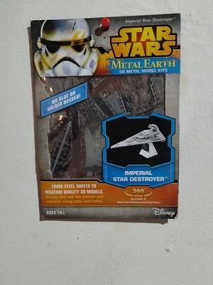 Imperial Star Destroyer Star Wars Metal Earth 3d Metal Model Kit NEW Fascination