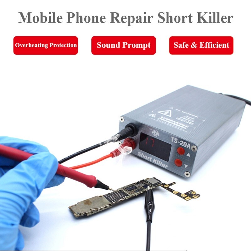 TS20A 020A Short Killer PCB Short Circuit Fault Detector Box for