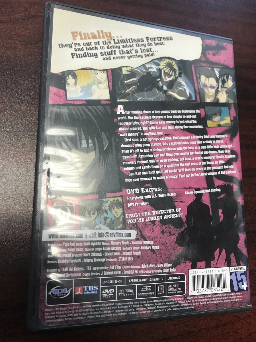 Best Buy: Get Backers, Vol. 6: Back in Business [With Box] [DVD]