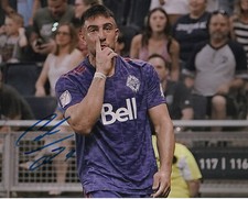 Vancouver Whitecaps Lucas Cavallini Autographed Signed 8x10 Photo COA #2
