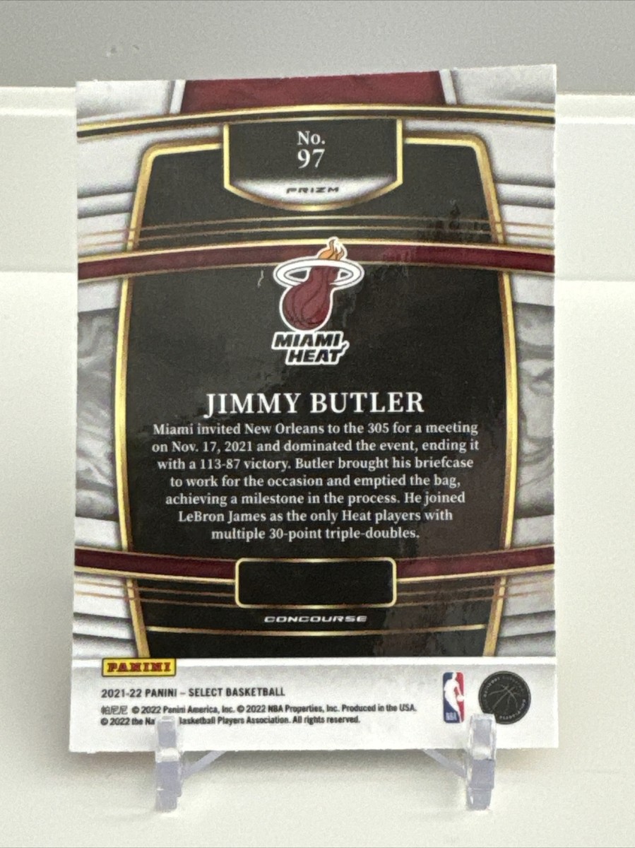 2021-22 Panini Select #97 Jimmy Butler Orange Flash Prizm | eBay
