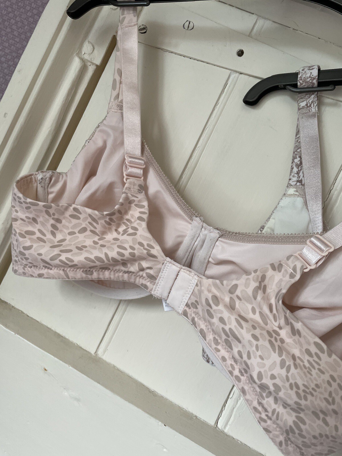 3 x MARKS & SPENCER Underwired Non Padded Minimiser Bras 36C, Beige