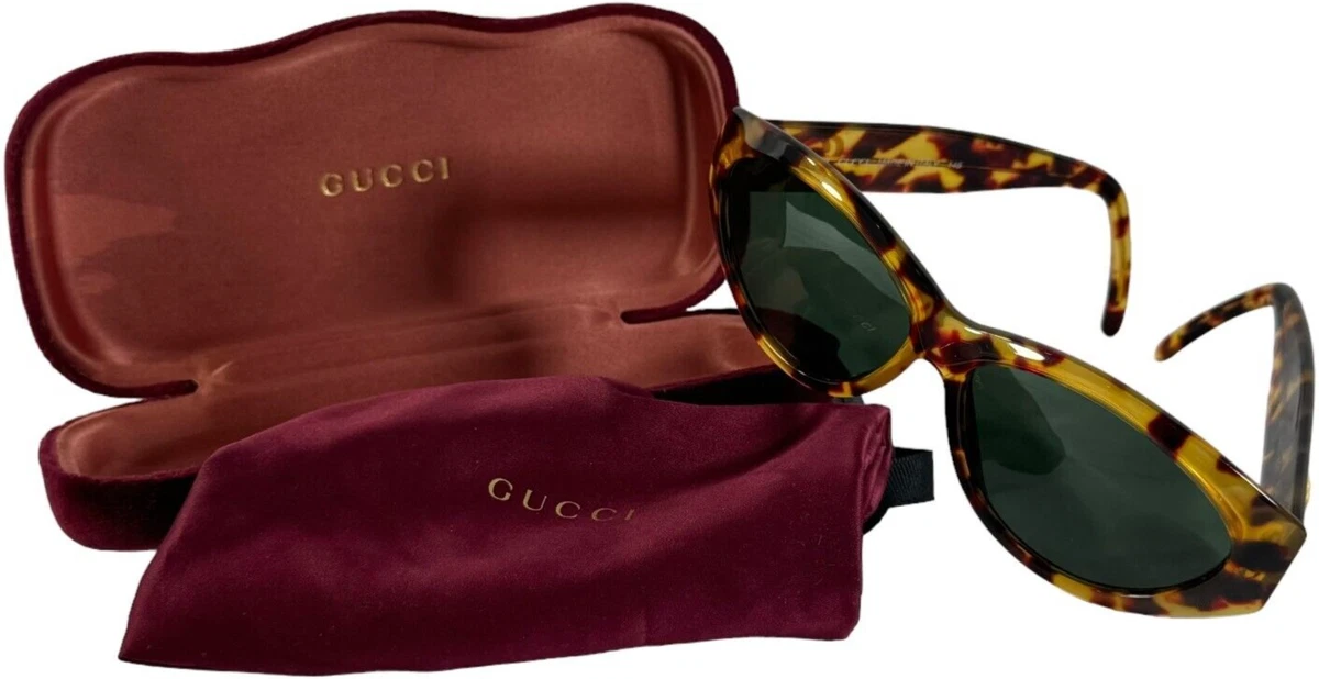 Gucci Women’s Leopard Tortoise Double G Wrap Sunglasses GUCCI GG0208S Womens Polarized BIFOCAL Sunglasses in  main image 3