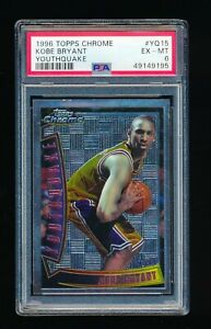 Kobe Bryant 1996 Topps Chrome #YQ15 Youthquake Price Guide Kobe Bryant 1996 Topps Chrome #YQ15 Youthquake Price Guide