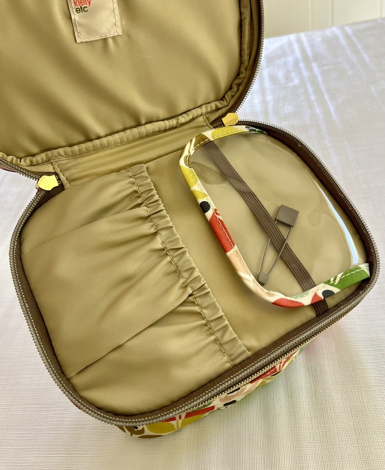 Orla Kiely Etc Cosmetic Bag Pouch Flowers Large eBay