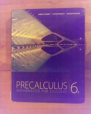Precalculus: Mathematics for - Hardcover, by Stewart James; Redlin - Good