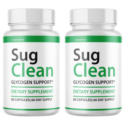 Sug Clean Blood Sugar Support, SugClean Advanced Formula - 2 Bottles