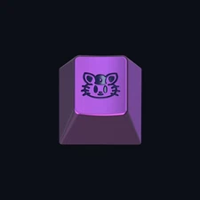 GMK Cojiro X RAMA - Nezumi - Aluminum Artisan Keycap for Mechanical Keyboards