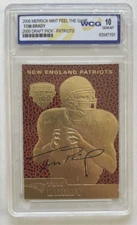 2006 MERRICK MINT FEEL THE GAME TOM BRADY , PATRIOTS - WCG 10 (47151)