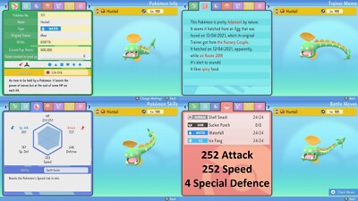 Any Shiny 6IV EV Trained Lv100 Pokemon Strahlender Diamant Leuchtende Perle BDSP Home