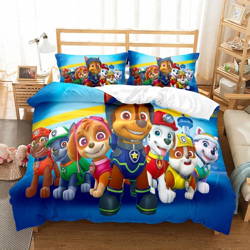 Trapuntino Copripiumino Paw Patrol Ragazze Bambini Federa Set Biancheria Letto Singolo Matrimoniale UK - Foto 13 di 43